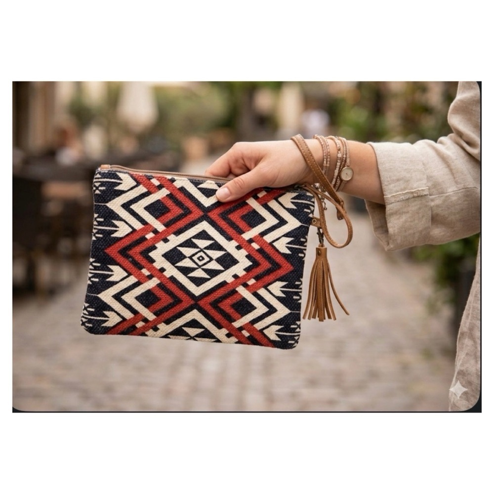 Myra Chaco Weaver Pouch/Clutch Boho